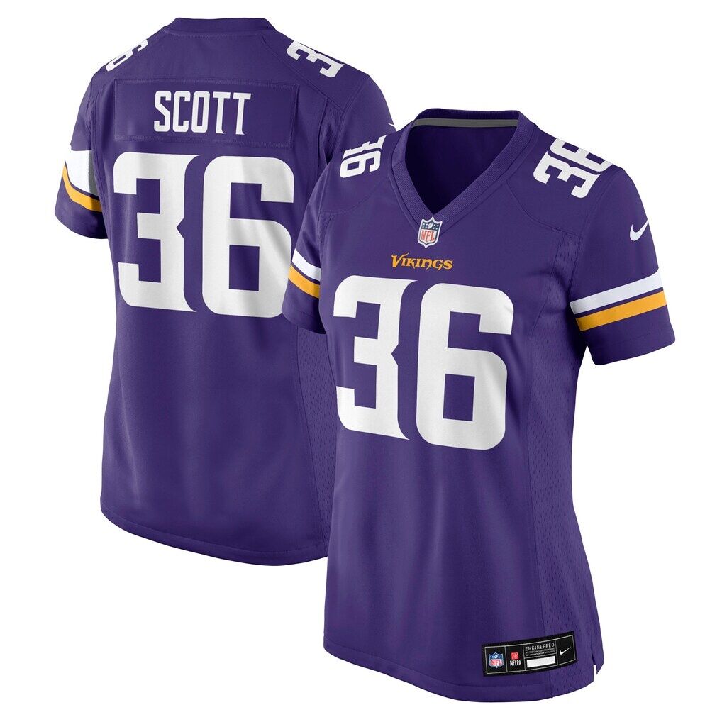 Zavier Scott Minnesota Vikings Nike Women's Team Game Jersey