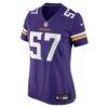 Chaz Chambliss Minnesota Vikings Nike Women's Team Game Jersey - Purple - Side View