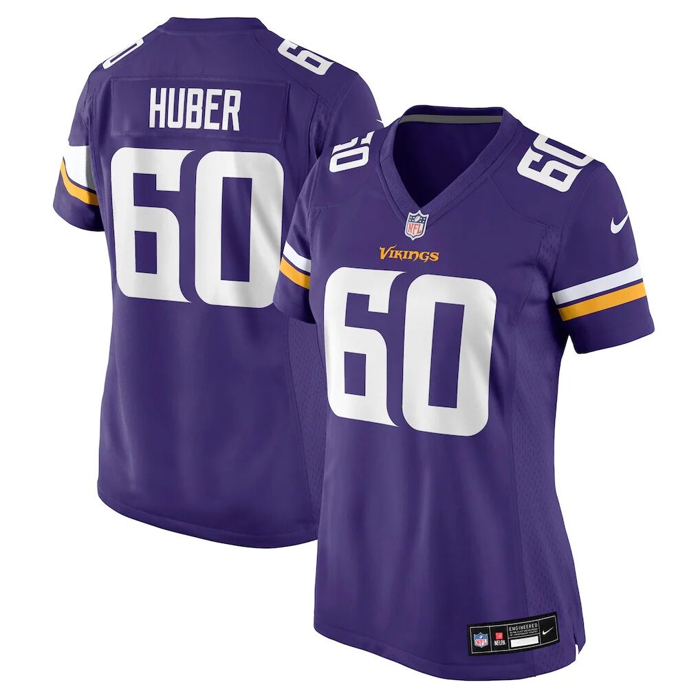 Joe Huber Minnesota Vikings Nike Women's Team Game Jersey