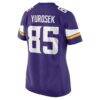 Ben Yurosek Minnesota Vikings Nike Women's Team Game Jersey - Purple - Detail View