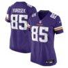 Ben Yurosek Minnesota Vikings Nike Women's Team Game Jersey - Purple - Front View