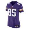 Ben Yurosek Minnesota Vikings Nike Women's Team Game Jersey - Purple - Side View