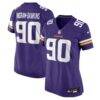 Tyrion Ingram-Dawkins Minnesota Vikings Nike Women's Team Game Jersey - Purple - Front View