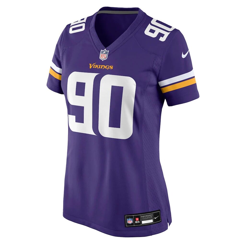 Tyrion Ingram-Dawkins Minnesota Vikings Nike Women's Team Game Jersey