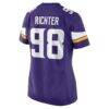 Bo Richter Minnesota Vikings Nike Women's Team Game Jersey - Purple - Detail View