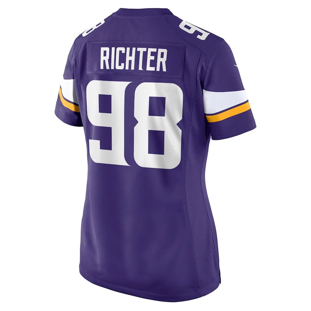 Bo Richter Minnesota Vikings Nike Women's Team Game Jersey