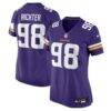 Bo Richter Minnesota Vikings Nike Women's Team Game Jersey - Purple - Front View