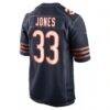 Jaylon Jones Chicago Bears Nike Team Game Jersey - Navy - Detail View