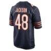 D'Marco Jackson Chicago Bears Nike Team Game Jersey - Navy - Detail View