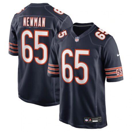 Luke Newman Chicago Bears Nike Team Game Jersey - Navy - Front View