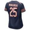 Kyle Monangai Chicago Bears Nike Women's Team Game Jersey - Navy - Detail View
