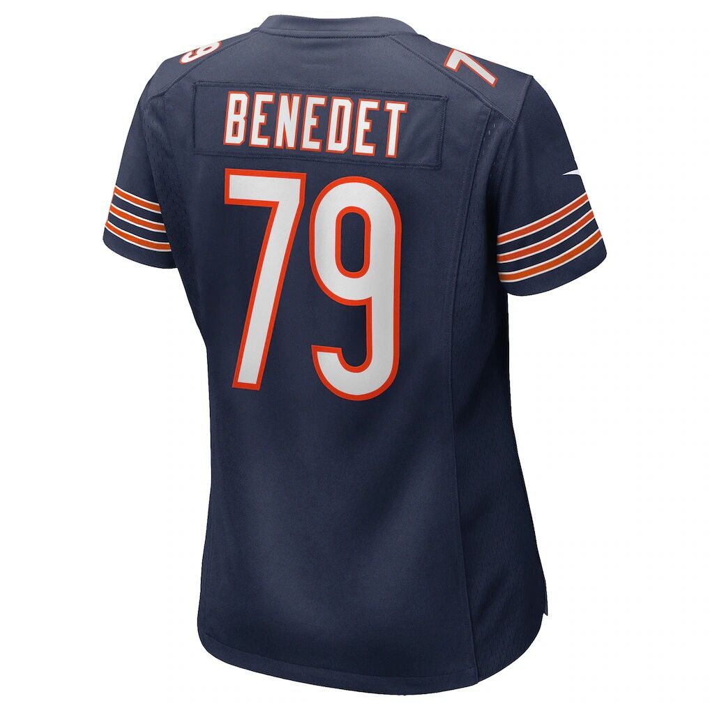 Theo Benedet Chicago Bears Nike Women's Team Game Jersey