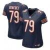 Theo Benedet Chicago Bears Nike Women's Team Game Jersey - Navy - Front View