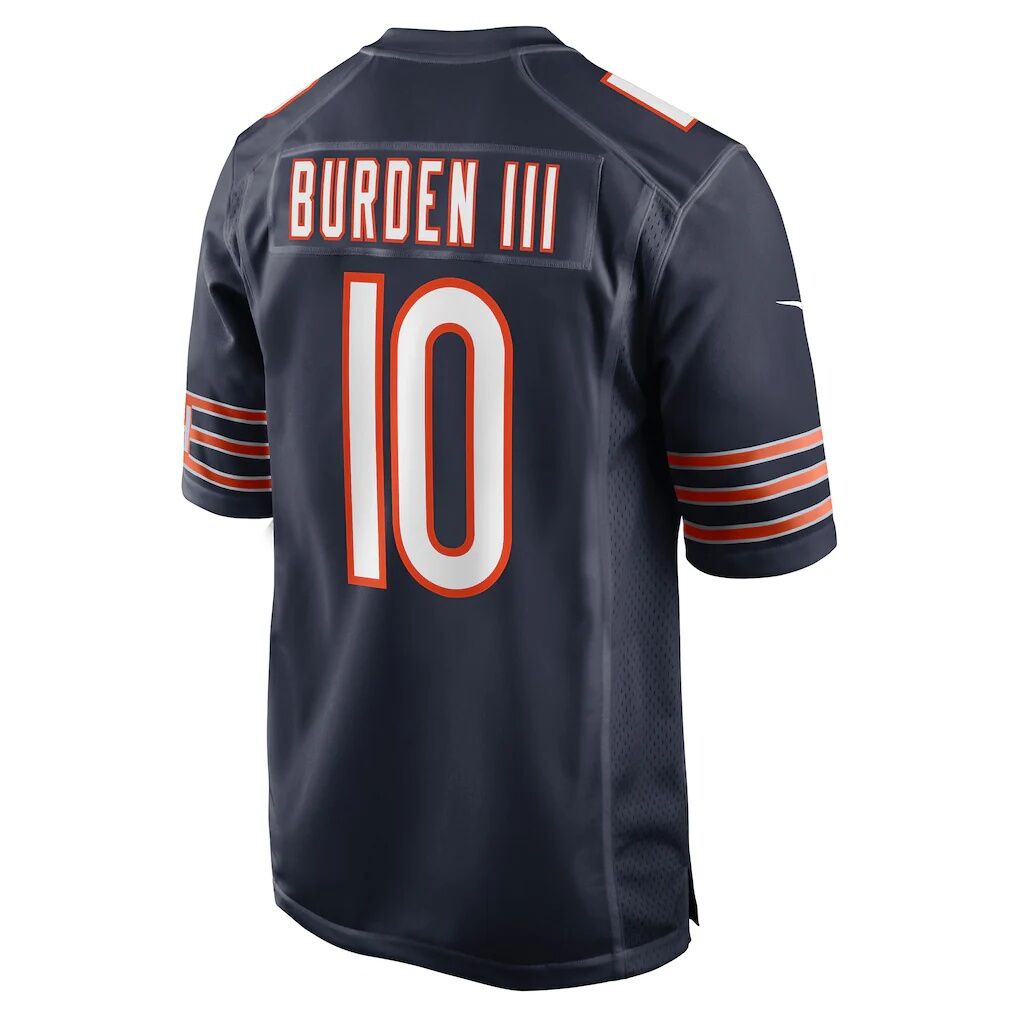 Luther Burden III Chicago Bears Nike Team Game Jersey