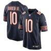 Luther Burden III Chicago Bears Nike Team Game Jersey - Navy - Front View