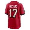 Sterling Shepard Tampa Bay Buccaneers Nike Team Game Jersey - Red - Detail View