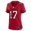 Sterling Shepard Tampa Bay Buccaneers Nike Women's Team Game Jersey - Red - Side View