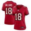 Josh Williams Tampa Bay Buccaneers Nike Women's Team Game Jersey - Red - Front View