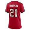 Benjamin Morrison Tampa Bay Buccaneers Nike Women's Team Game Jersey - Red - Detail View