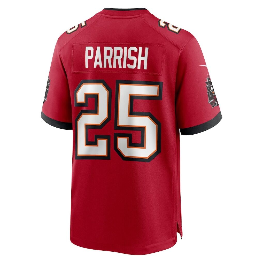 Jacob Parrish Tampa Bay Buccaneers Nike Team Game Jersey