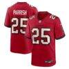 Jacob Parrish Tampa Bay Buccaneers Nike Team Game Jersey - Red - Front View