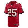 Jacob Parrish Tampa Bay Buccaneers Nike Team Game Jersey - Red - Side View