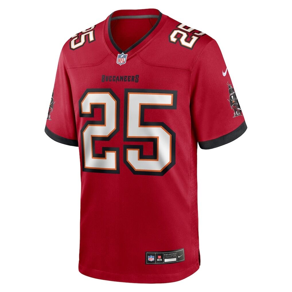 Jacob Parrish Tampa Bay Buccaneers Nike Team Game Jersey