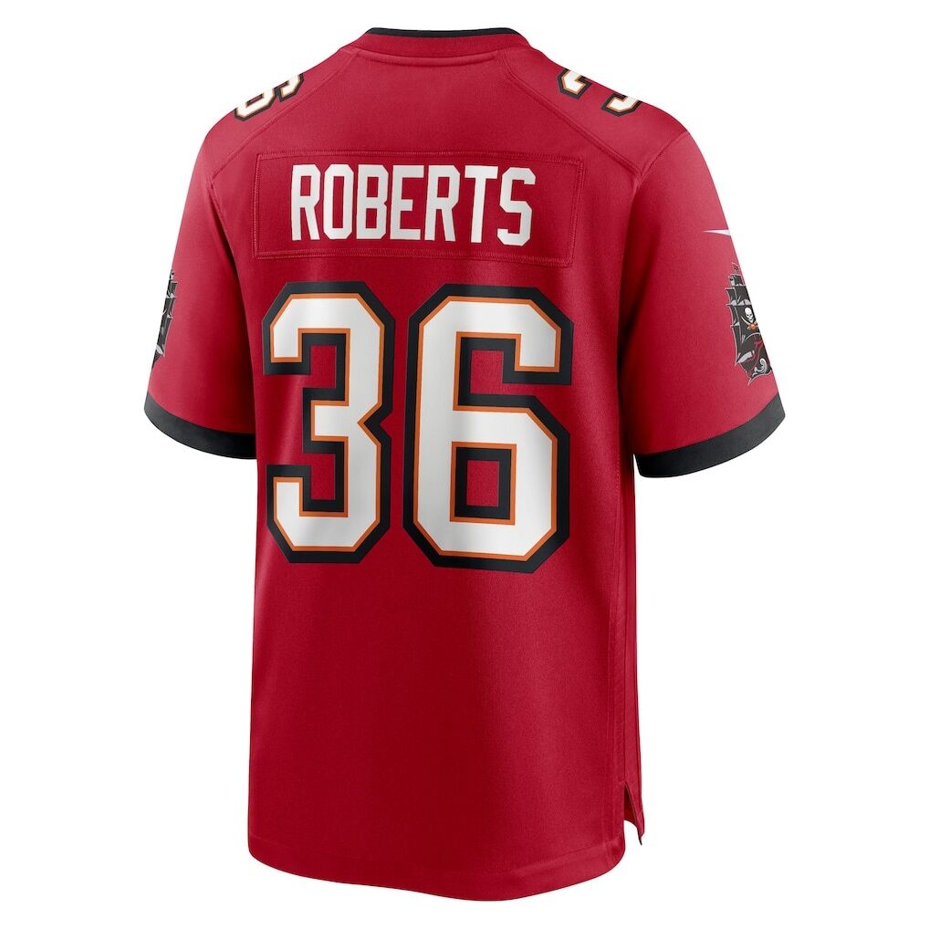 JJ Roberts Tampa Bay Buccaneers Nike Team Game Jersey