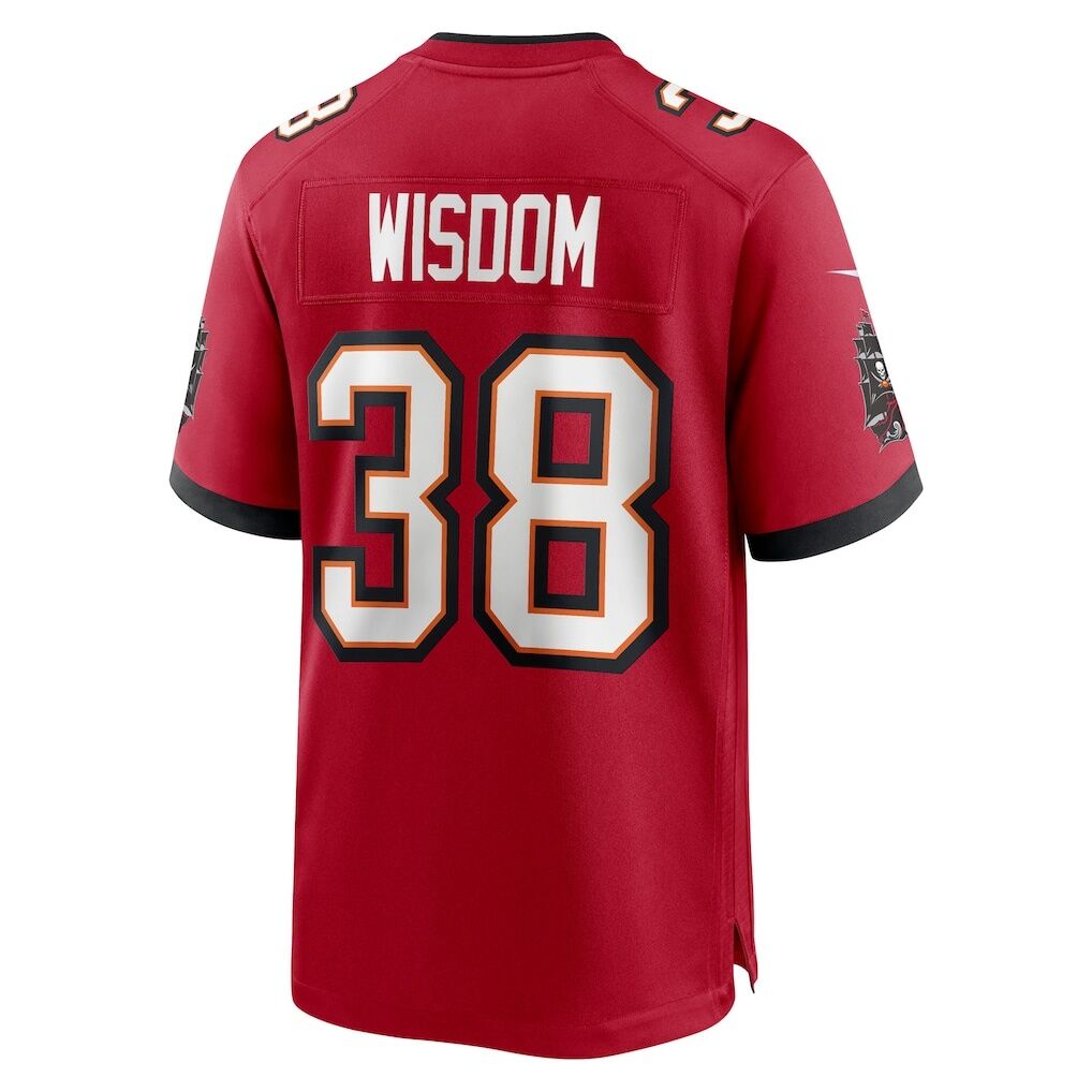 Rashad Wisdom Tampa Bay Buccaneers Nike Team Game Jersey