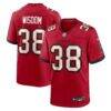 Rashad Wisdom Tampa Bay Buccaneers Nike Team Game Jersey - Red - Front View