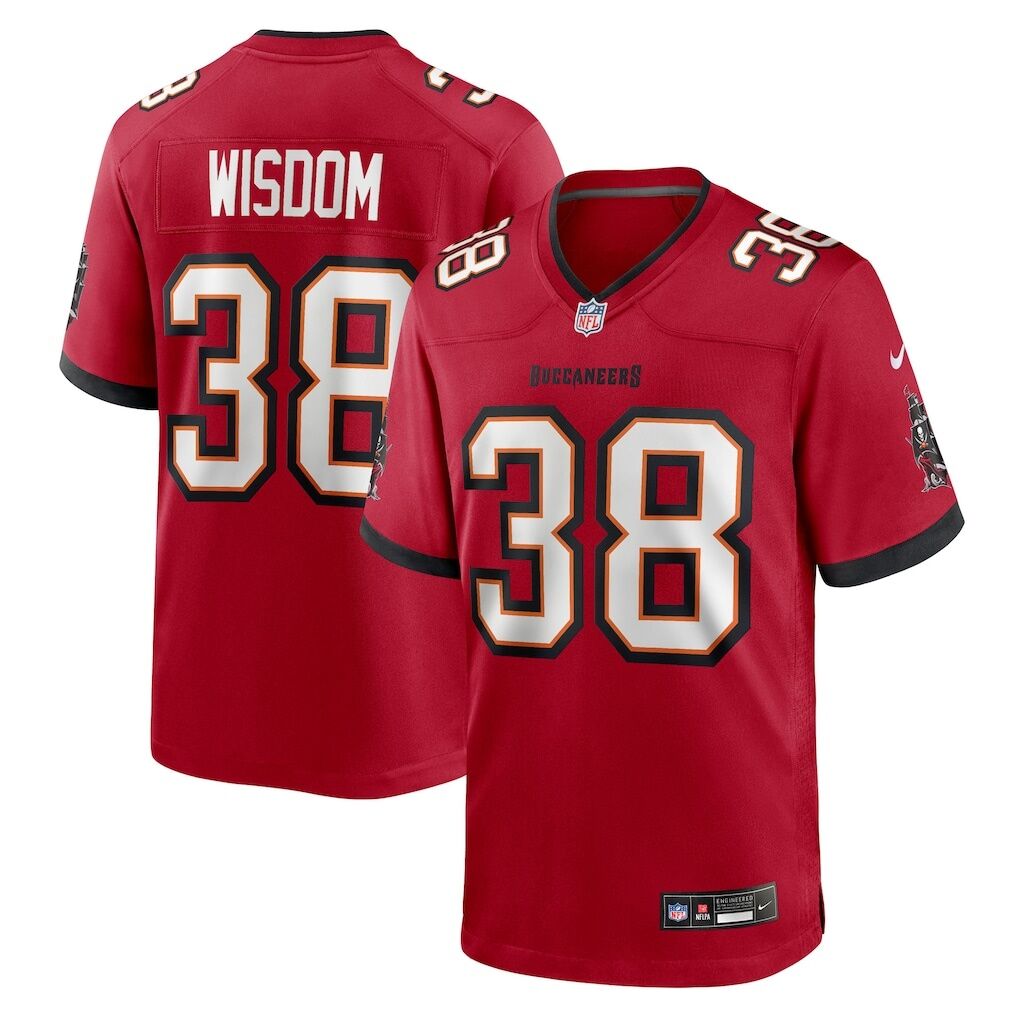 Rashad Wisdom Tampa Bay Buccaneers Nike Team Game Jersey