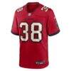 Rashad Wisdom Tampa Bay Buccaneers Nike Team Game Jersey - Red - Side View
