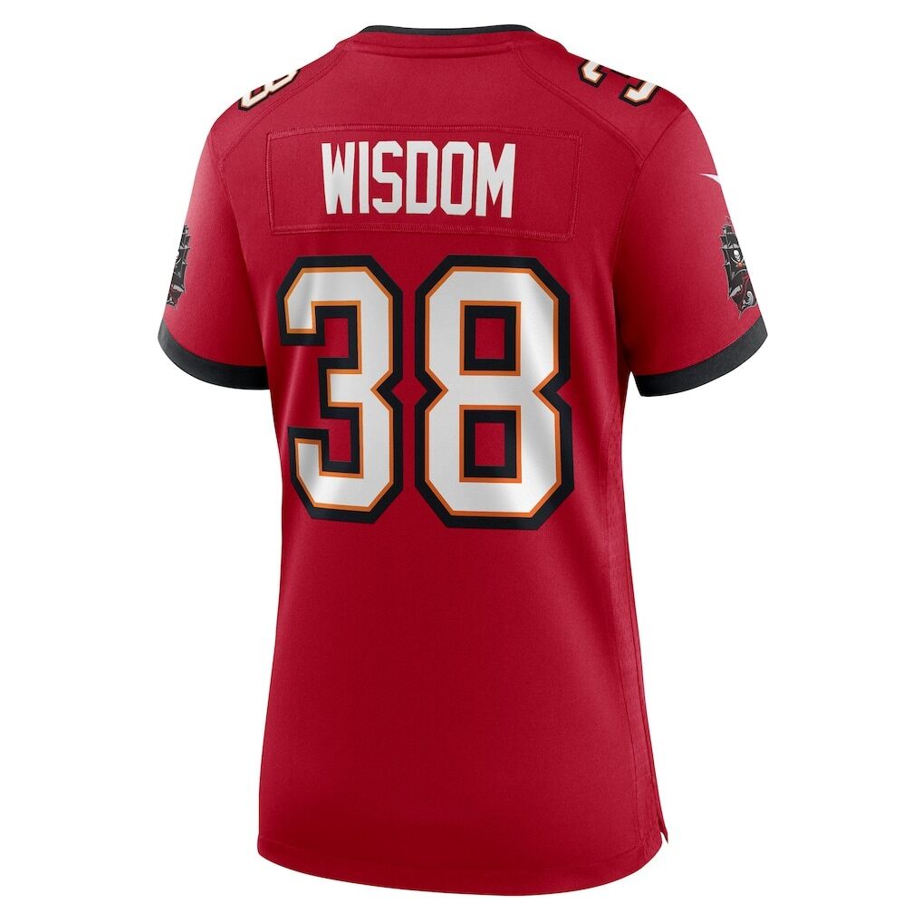 Rashad Wisdom Tampa Bay Buccaneers Nike Women's Team Game Jersey