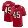 Deion Jones Tampa Bay Buccaneers Nike Team Game Jersey - Red - Front View