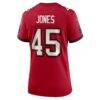 Deion Jones Tampa Bay Buccaneers Nike Women's Team Game Jersey - Red - Detail View