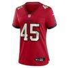 Deion Jones Tampa Bay Buccaneers Nike Women's Team Game Jersey - Red - Side View