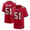 David Walker Tampa Bay Buccaneers Nike Team Game Jersey - Red - Front View