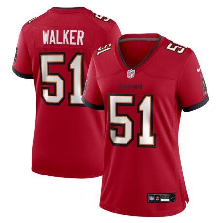 David Walker Tampa Bay Buccaneers Nike Women's Team Game Jersey - Red - Front View