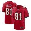 Ryan Miller Tampa Bay Buccaneers Nike Team Game Jersey - Red - Front View