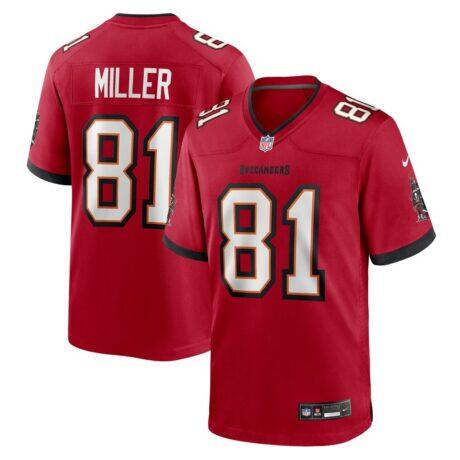 Ryan Miller Tampa Bay Buccaneers Nike Team Game Jersey - Red - Front View