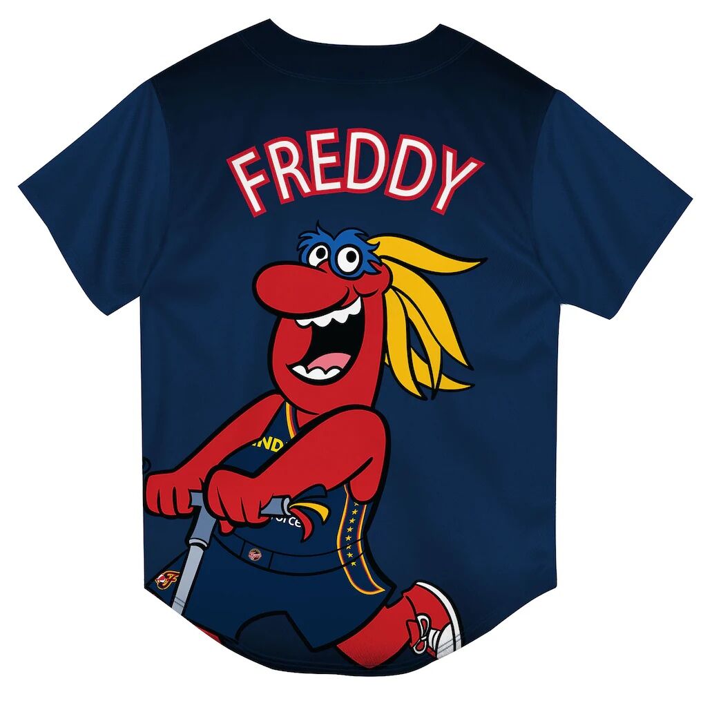 Indiana Fever Outerstuff Youth Mascot Friend Mesh Fashion Jersey