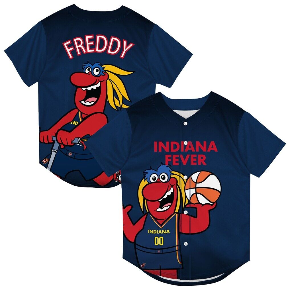 Indiana Fever Outerstuff Youth Mascot Friend Mesh Fashion Jersey