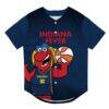 Indiana Fever Outerstuff Youth Mascot Friend Mesh Fashion Jersey - Navy - Side View