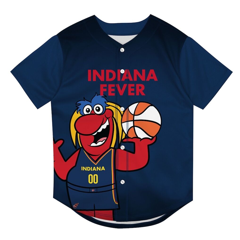Indiana Fever Outerstuff Youth Mascot Friend Mesh Fashion Jersey