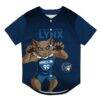 Minnesota Lynx Outerstuff Youth Mascot Friend Mesh Fashion Jersey - Navy - Side View