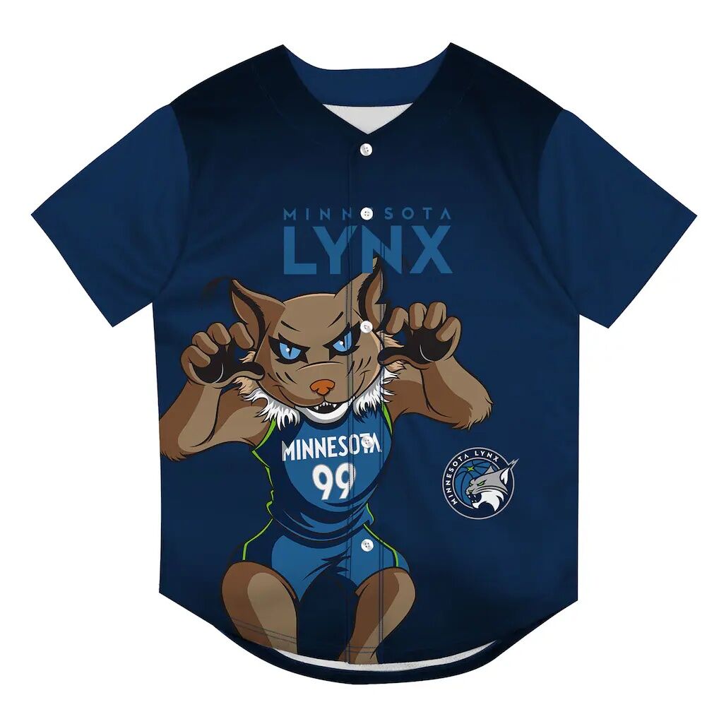 Minnesota Lynx Outerstuff Youth Mascot Friend Mesh Fashion Jersey