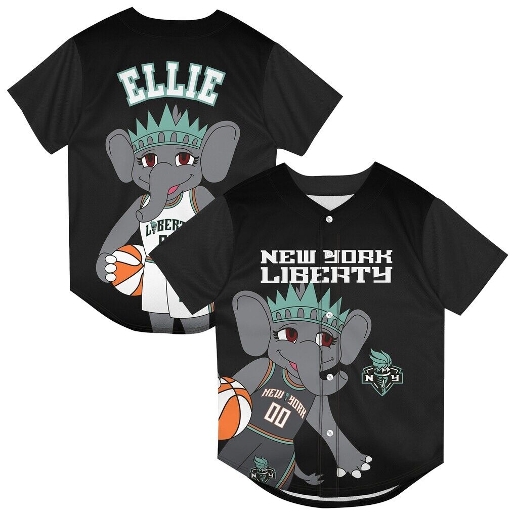 New York Liberty Outerstuff Youth Mascot Friend Mesh Fashion Jersey