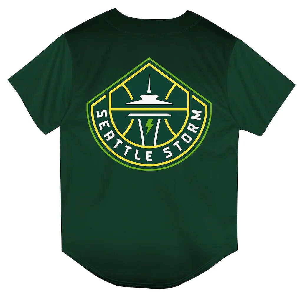 Seattle Storm Outerstuff Youth Mascot Friend Mesh Fashion Jersey