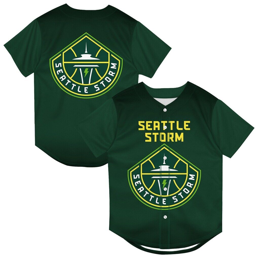Seattle Storm Outerstuff Youth Mascot Friend Mesh Fashion Jersey
