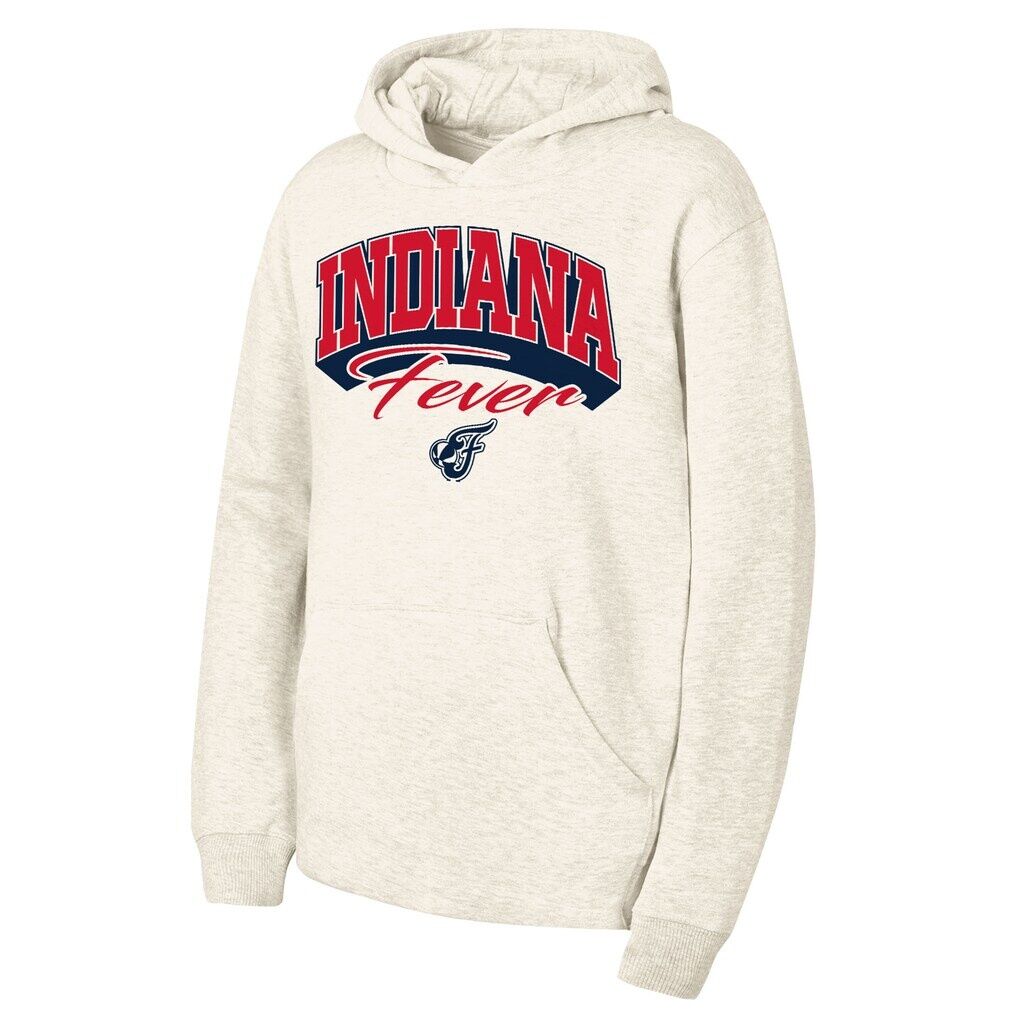 Indiana Fever Outerstuff Youth Powerful Fleece Hoodie - Natural